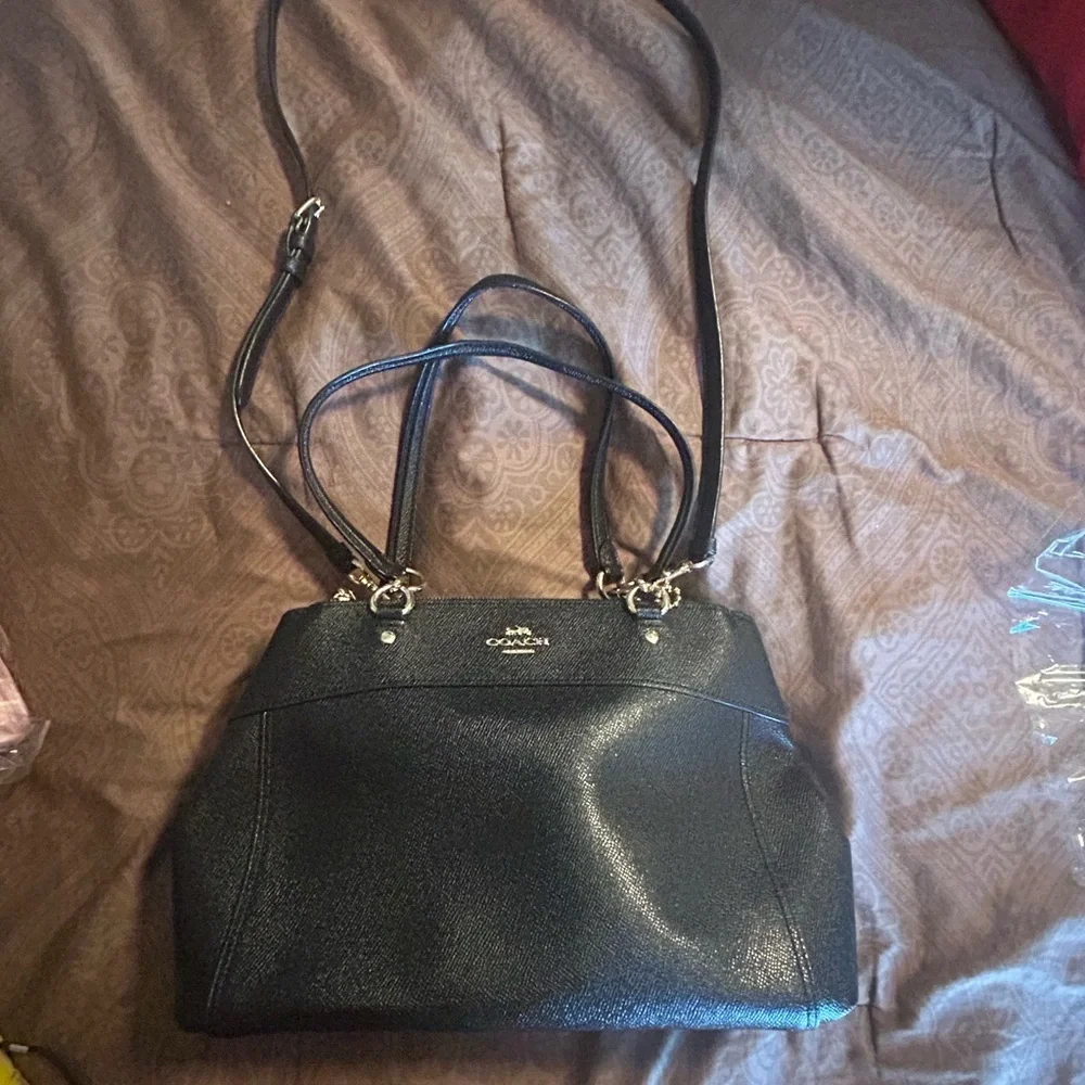 Coach Black cross body Bag